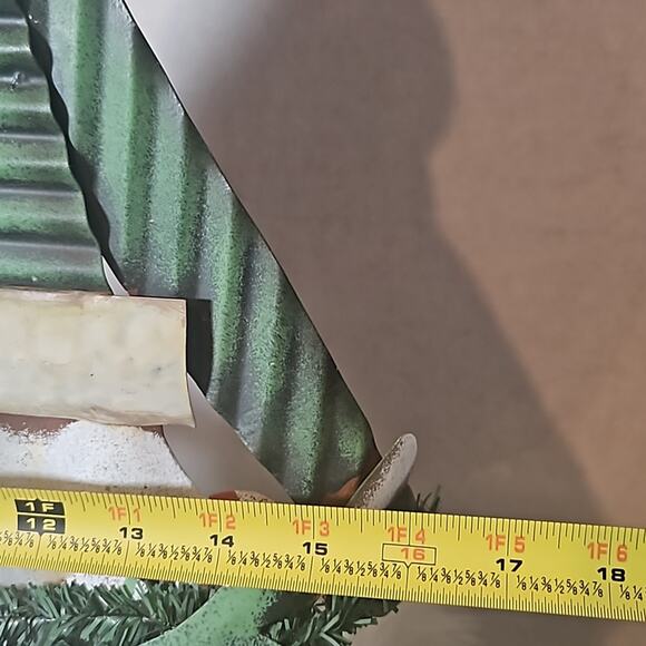 Vintage Metal Snowman Stand Decor - Picture 6 of 7